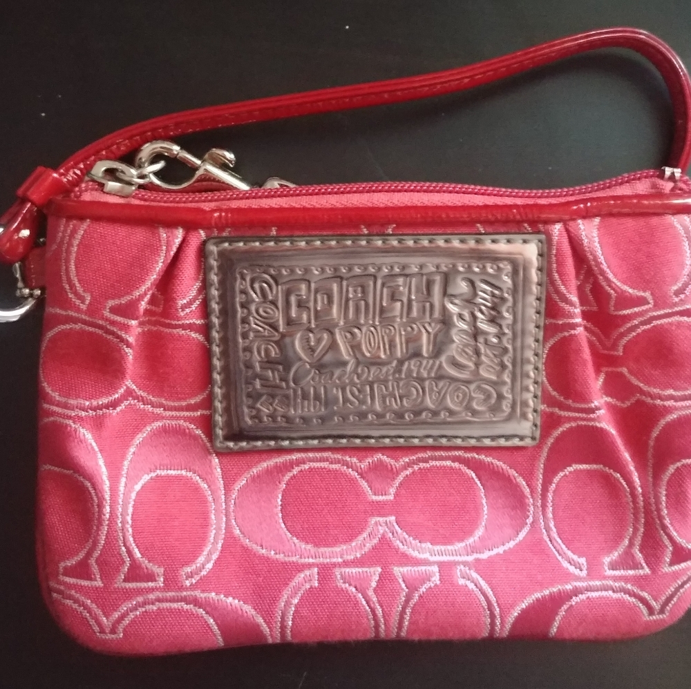 Red Coach™ Clutch Wristlet